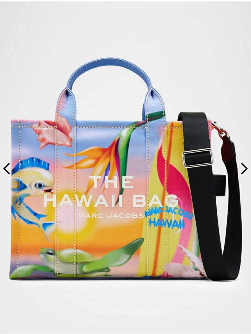 Marc Jacobs The Hawaii Iconic Landmark Tote Bag - Limited Release NWT - Picture 10 of 14